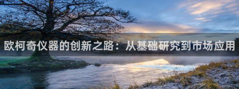 cq9电子游戏破解：欧柯奇仪器的创新之路：从基础研究到市场应