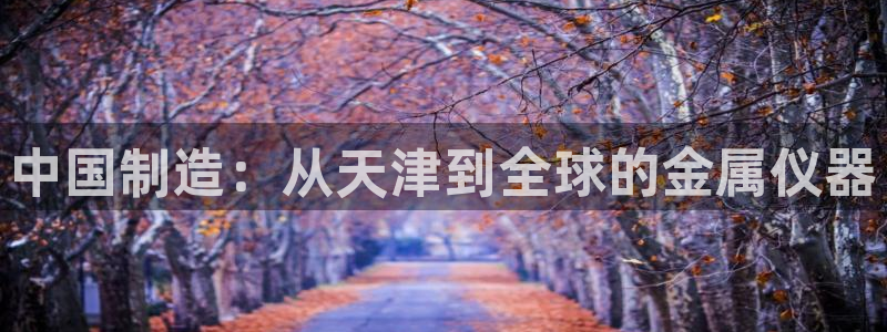 cq9电子火女之王：中国制造：从天津到全球的金属仪器