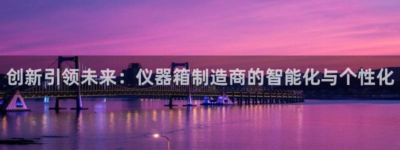 cq9电子女王：创新引领未来：仪器箱制造商的智能化与个性化