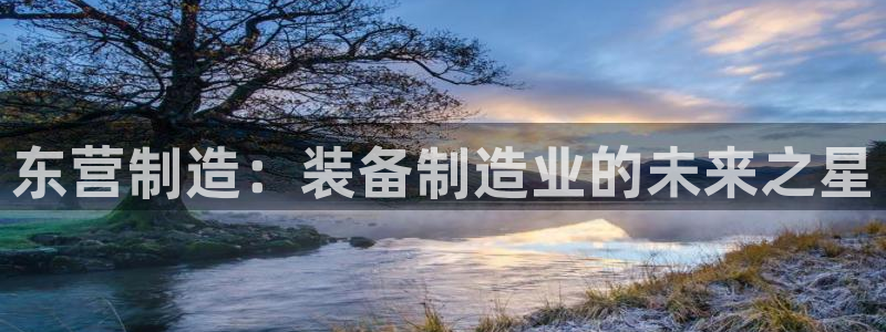 cq9电子好玩吗：东营制造：装备制造业的未来之星