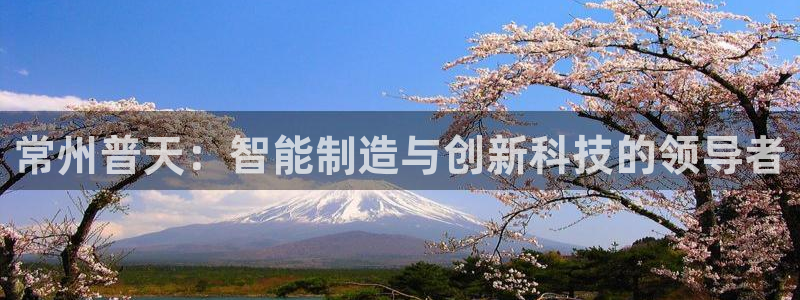 cq9电子开挂软件：常州普天：智能制造与创新科技的领导者