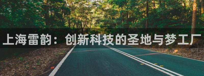cq9电子介绍：上海雷韵：创新科技的圣地与梦工厂