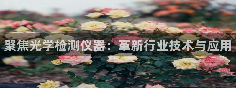 cq9电子贴吧：聚焦光学检测仪器：革新行业技术与应用