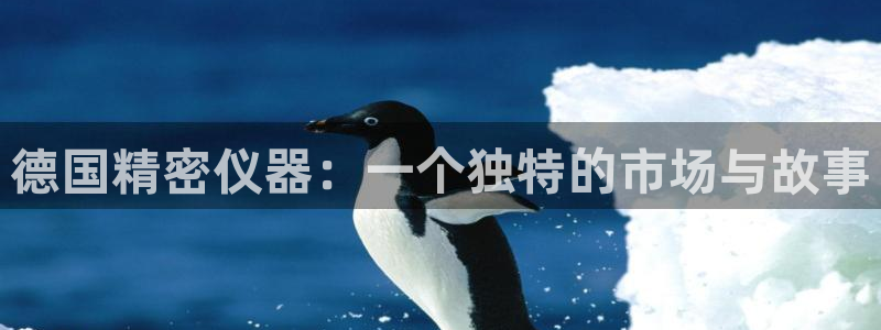 cq9电子冰球爆分：德国精密仪器：一个独特的市场与故事