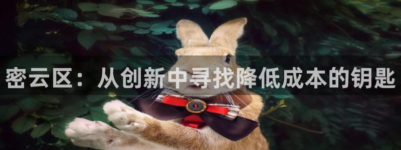 CQ9传奇电子官方接口：密云区：从创新中寻找降低成本的钥匙